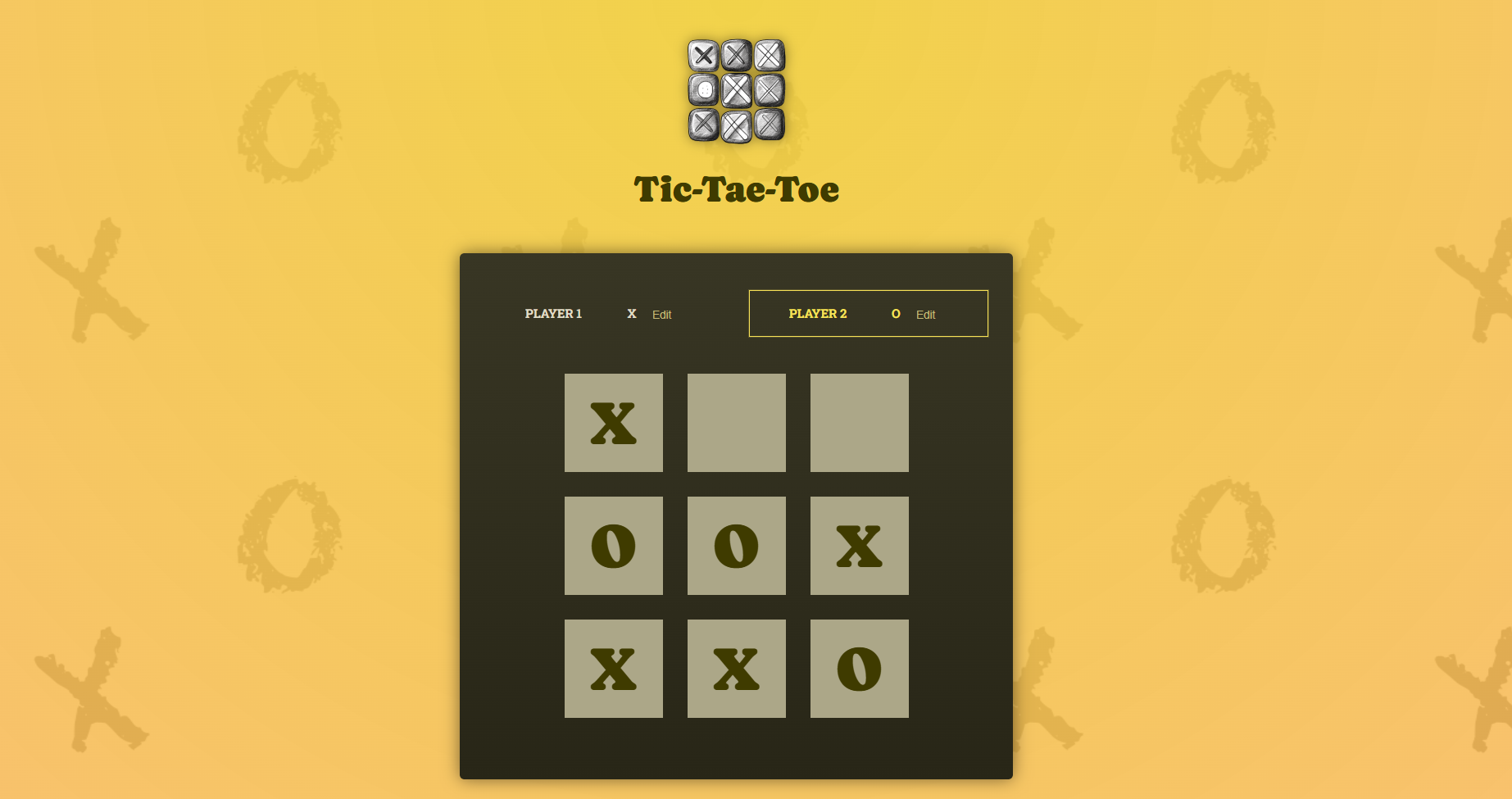 Tic-Tac-Toe Project